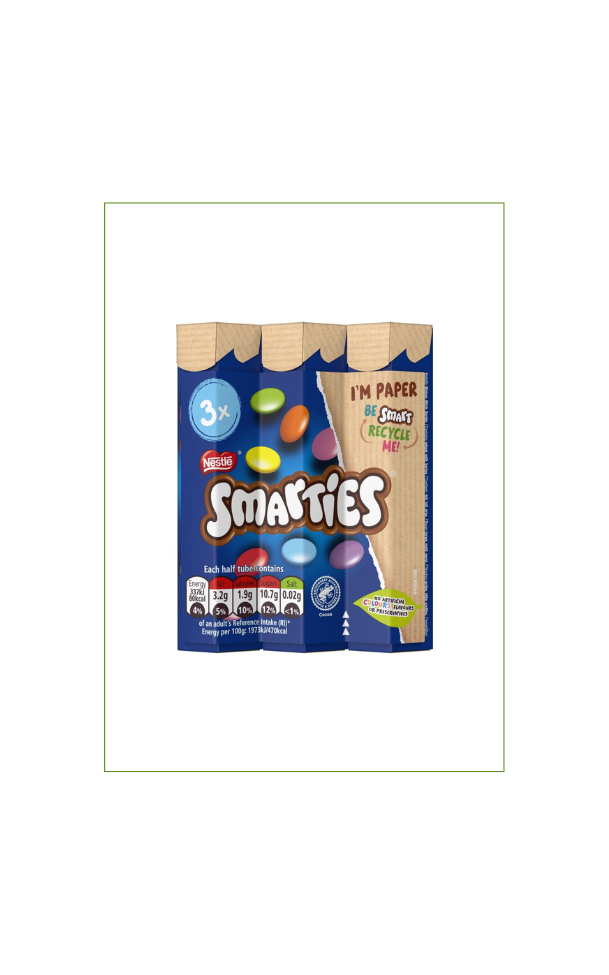 Smarties Tubes 3er Pack (3x34g) (16 x 102g)