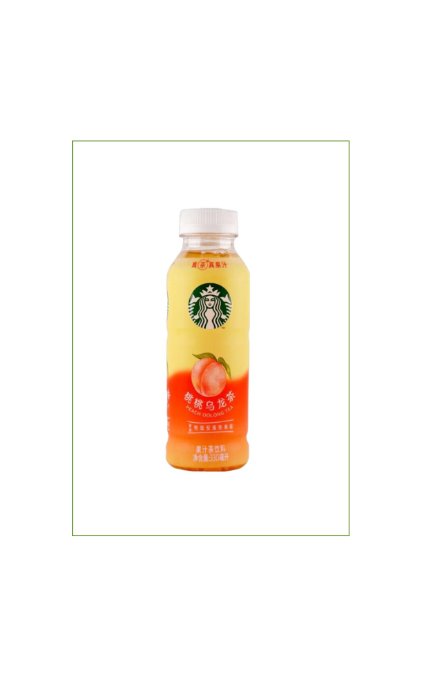 Starbucks Peach Oolong Tea Asia PET (15 x 330ml)