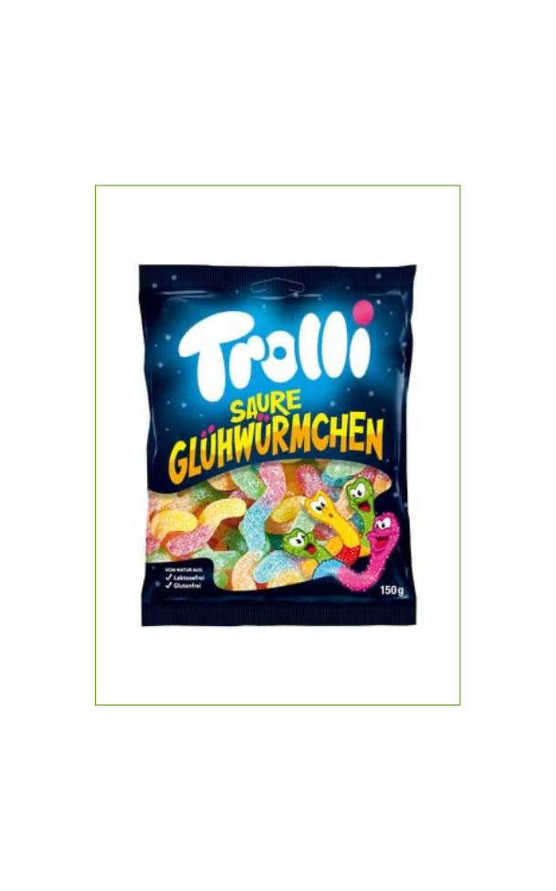 Trolli Saure Glühwürmchen (24x 150g)