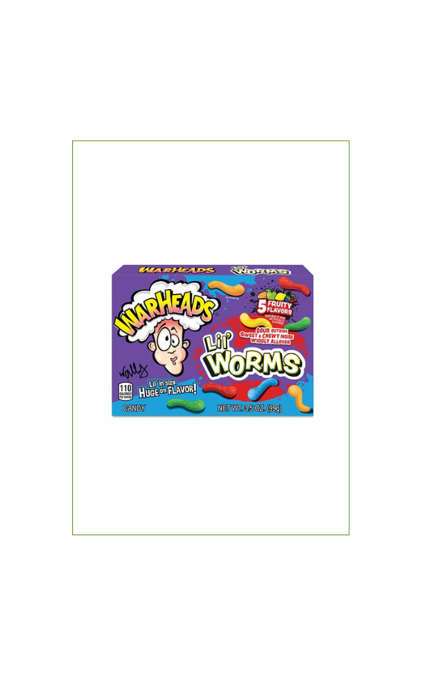 Warheads Lil Worms (12 x 99g)