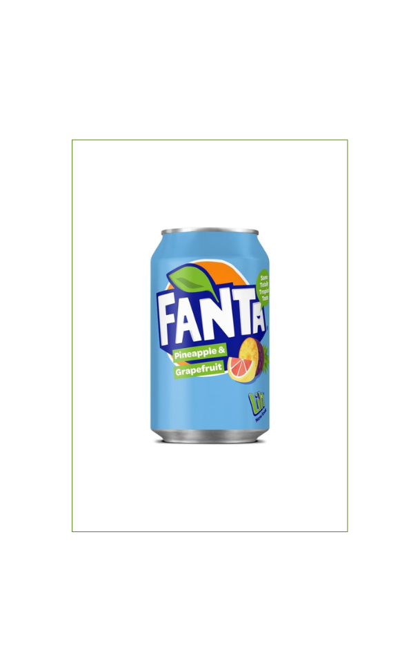 Fanta Pineapple & Grapefruit EU (24 x 0,33l) MHD 31/01/2025