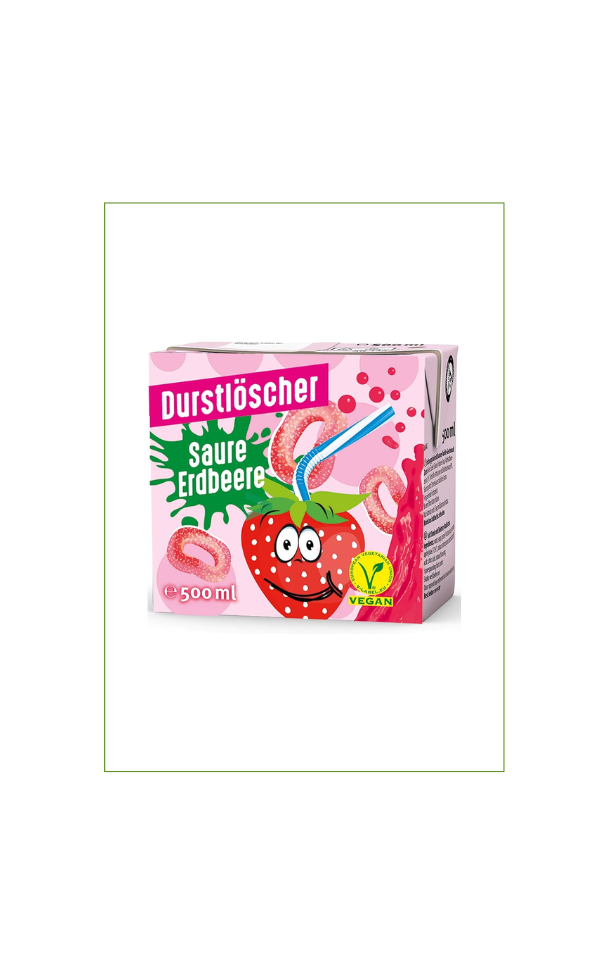 Durstlöscher Saure Erdbeere (12 x 0,5l)