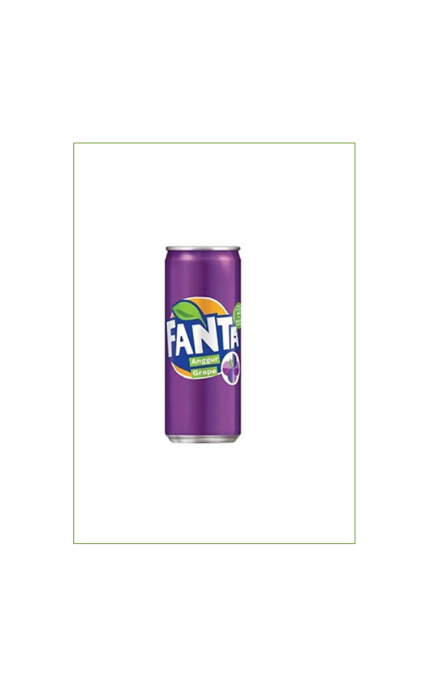 Fanta Anggur Grape Malaysia (12 x 0,33l)