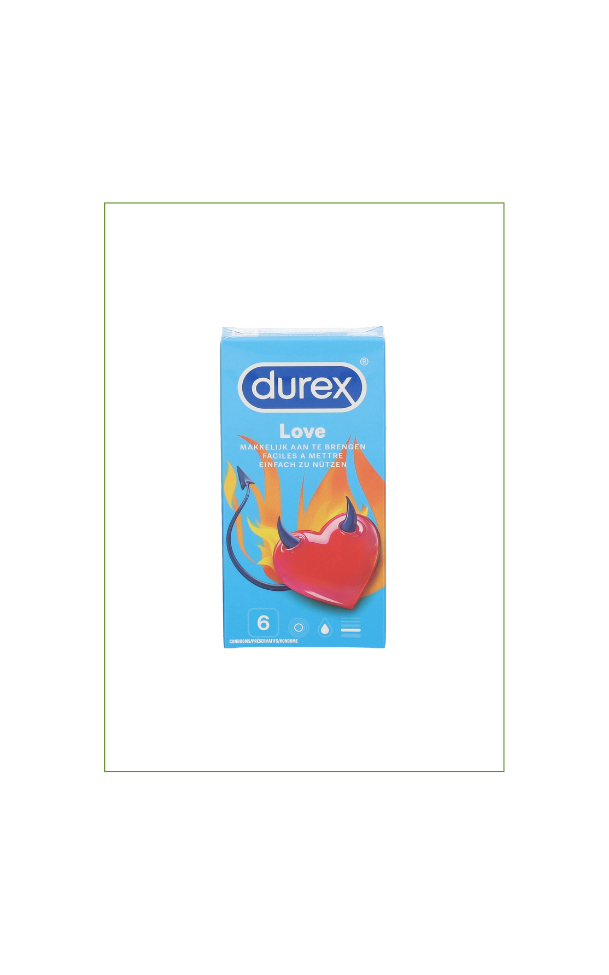 Durex Emoji Love Kondome (6 Stk)