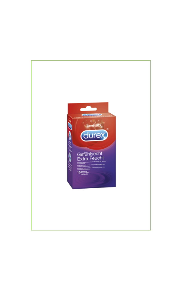 Durex Thin Gefühlsecht extra freucht (10 Stk)