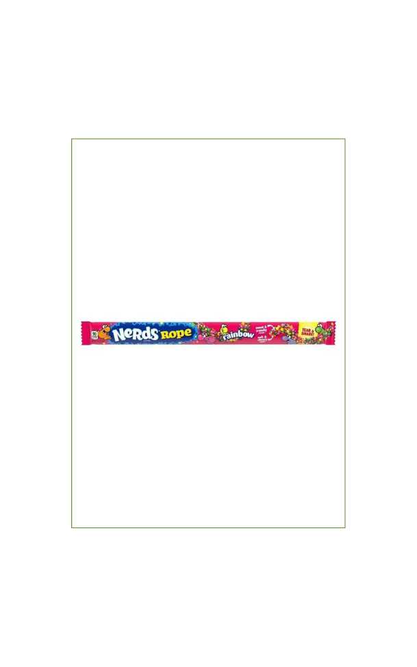 Nerds Rope Rainbow (24 x 26g)