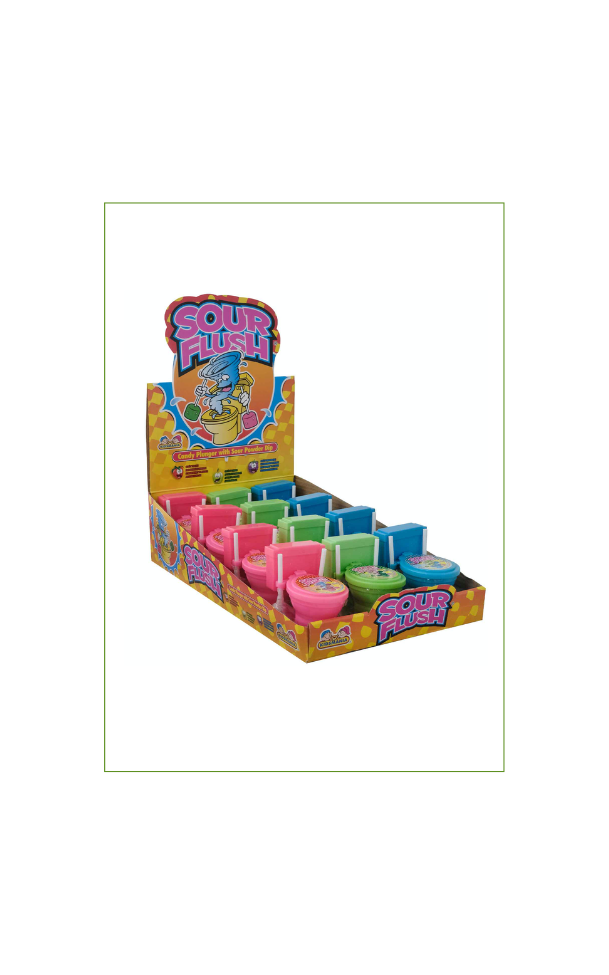 Funny Candy Sour Flush (24x 39g)