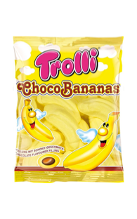 Trolli Choco Bananas (8 x 150g)